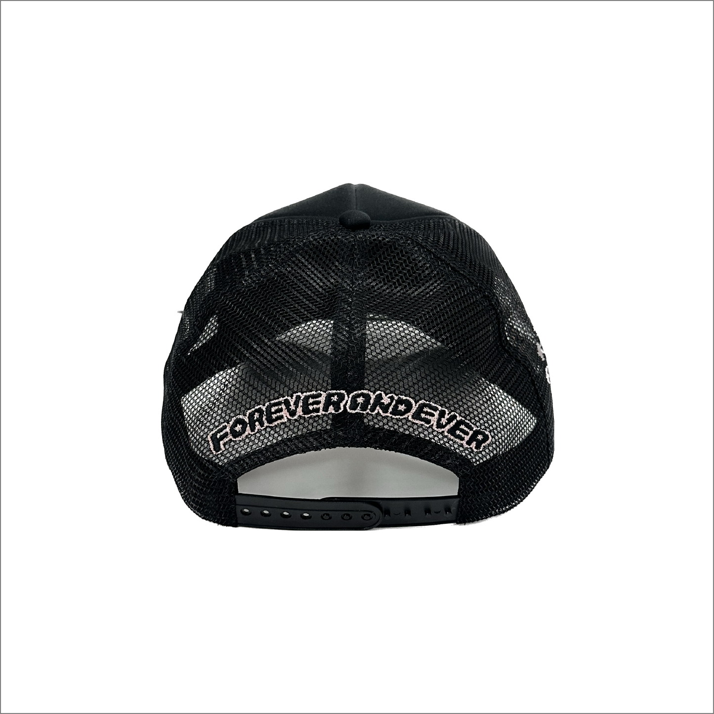 DDF Trucker Hat SS23 Black White Pink