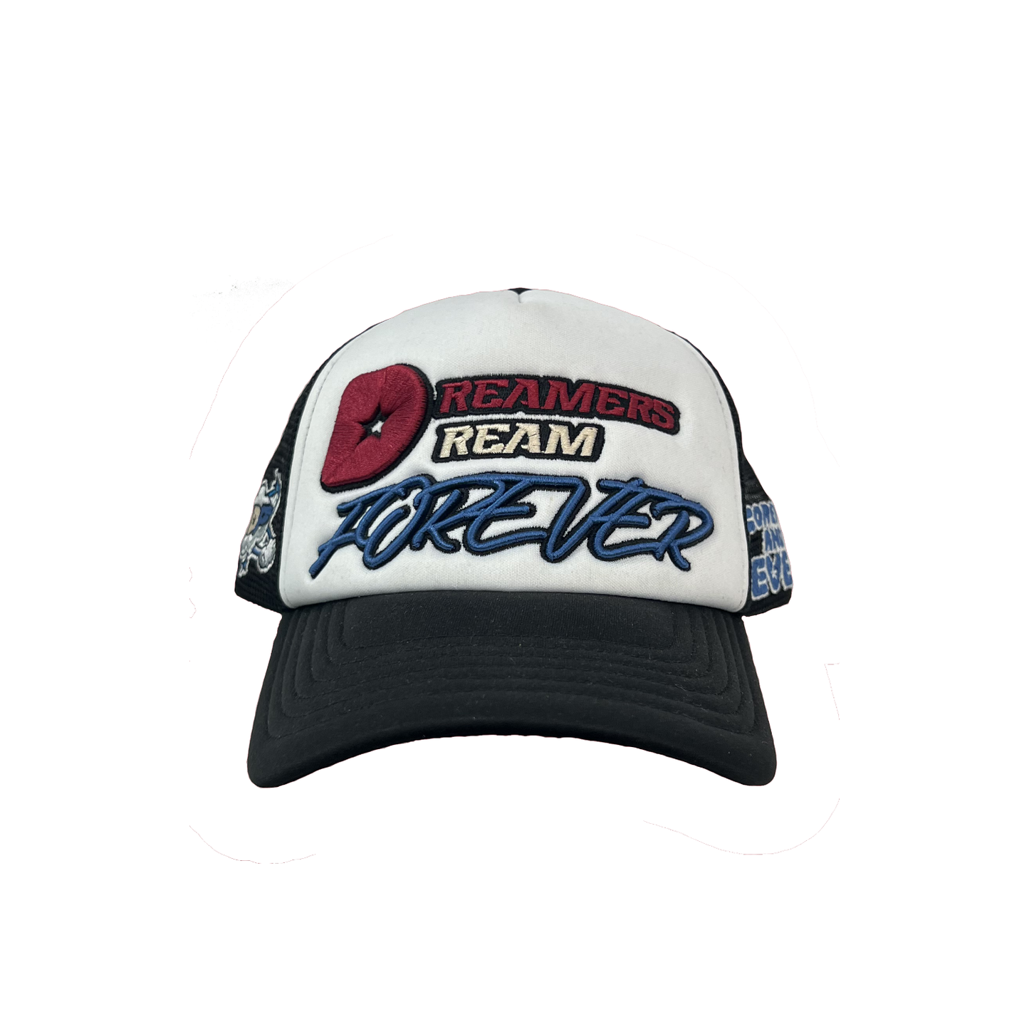 DDF Black White Trucker Hat